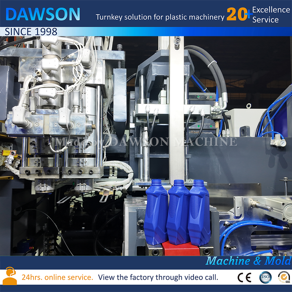 High Efficiency Energy Saving Extrusion Blow Molding Machine for Plastic Oil Drum Dawson