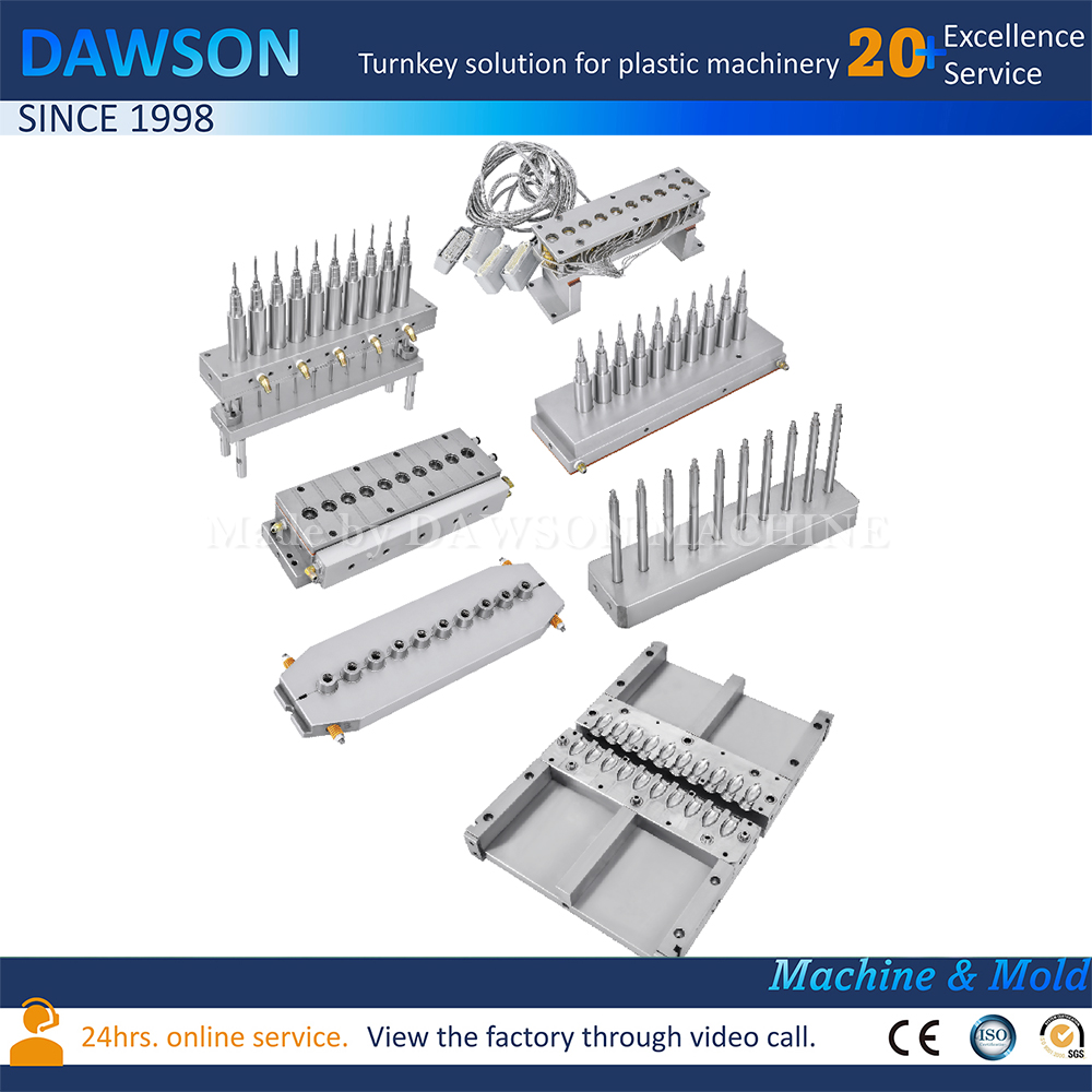 Precision PET Packaging Mold One Step ISBM Mold PET Bottle Mold for Cosmetic Bottle Production