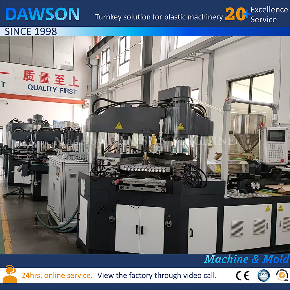 High Efficiency HDPE Personal Care Bottle Machine Plastic Bottle Injection Molding Machines for 350ml-500ml Daily Chemical Containers