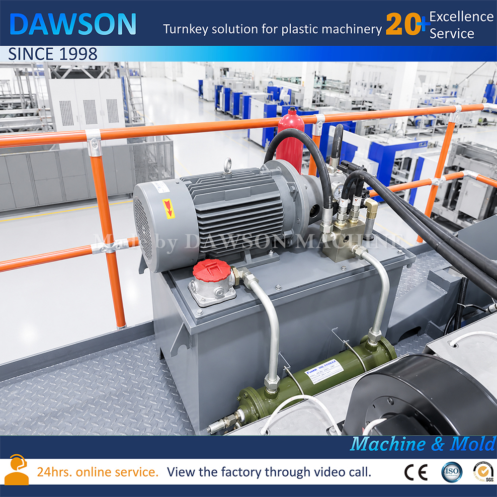 High Quality 200L Double Ring Drum Blow Molding Machine 380kg/h Plastic Drum Making Machine for Paint Industry