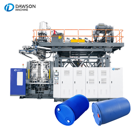 Automatic 200L Double Ring Drum Blow Molding Machine Plastic Barrel Making Machine for Industrial Packaging