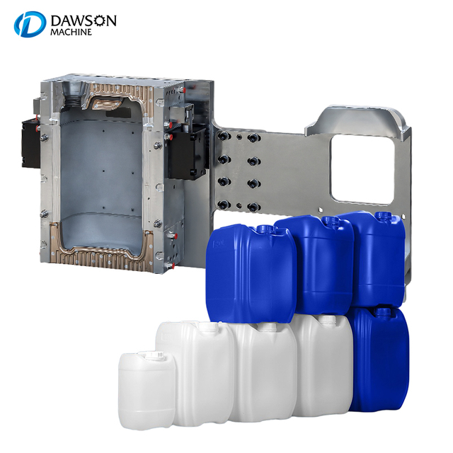 Custom HDPE Jerry Can Blow Mold 20L-60L Precision Extrusion Blow Mould Tooling for Chemical Packaging