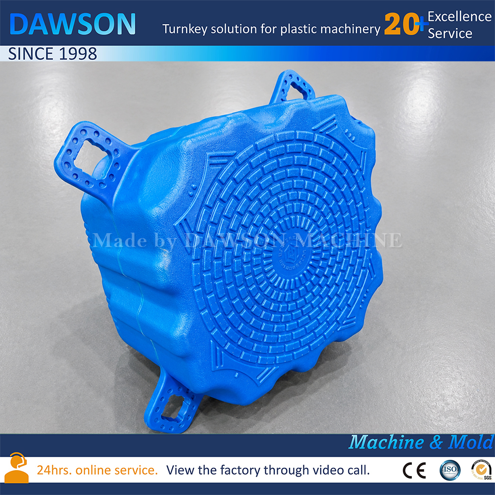 Automatic Plastic Floating Dock Making Machine HDPE Blow Molding Equipment for Pontoon Cube Production and Commercial Use