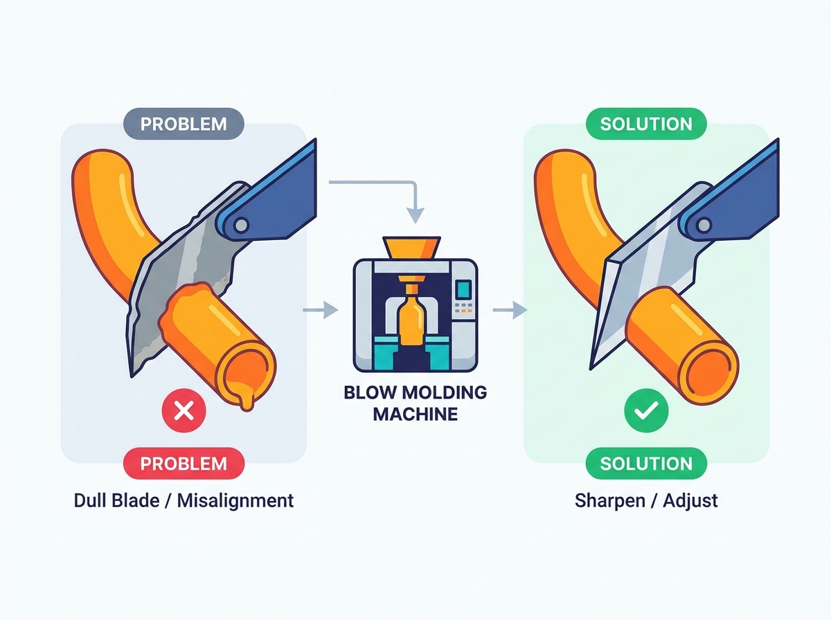 Blow Molding Machine Parison Cutter