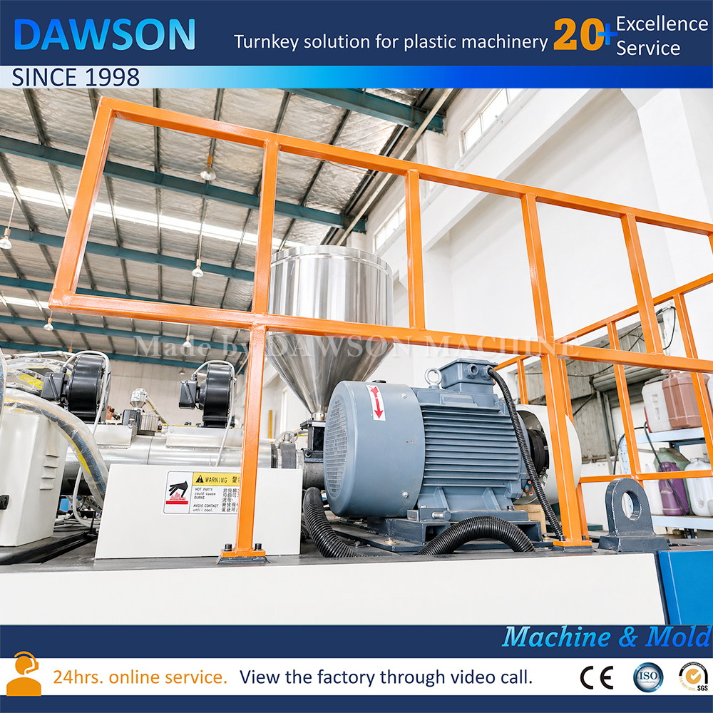 High Output Double Station Blow Molding Machine for Talcum Powder & Daily Chemical Containers